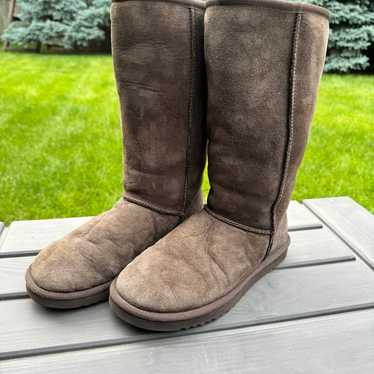 Ugg classic tall boots brown