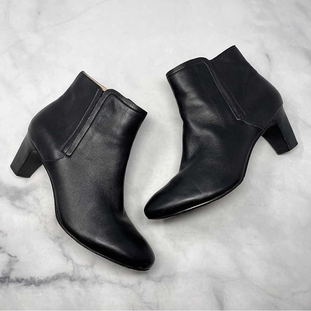 Taryn Rose Devan Leather Comfort 2.5" Midi Block … - image 2