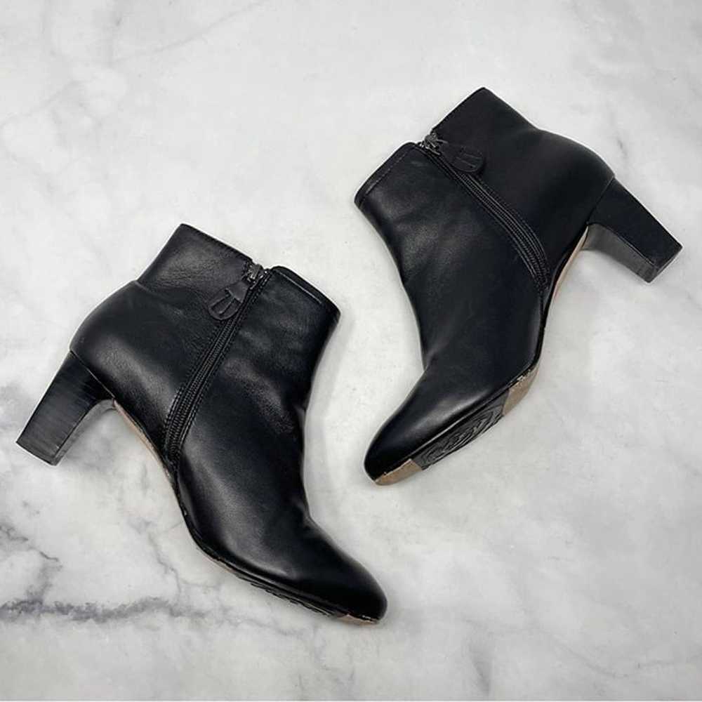 Taryn Rose Devan Leather Comfort 2.5" Midi Block … - image 3