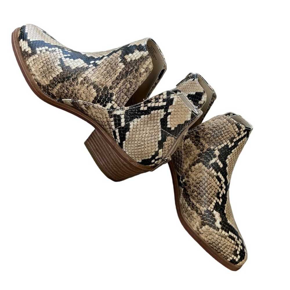 Vince Camuto Abrinna Ankle Bootie Leather Python … - image 3