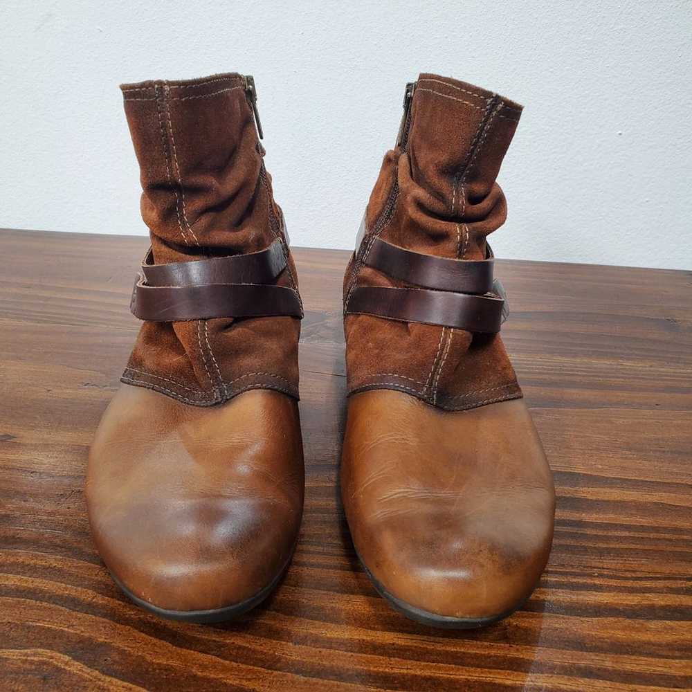 Pikolinos Ankle Boots Sz 42 Chestnut Brown Leathe… - image 4