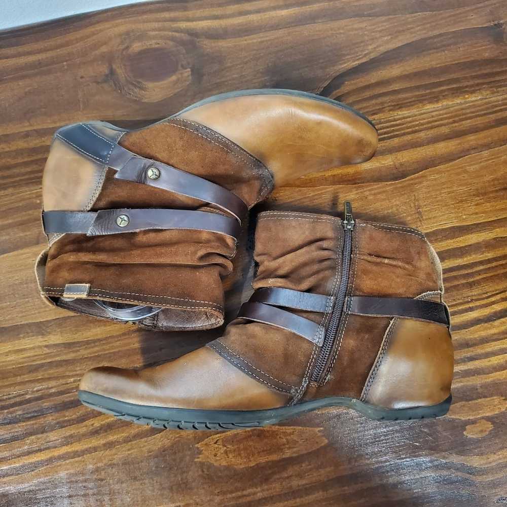 Pikolinos Ankle Boots Sz 42 Chestnut Brown Leathe… - image 6
