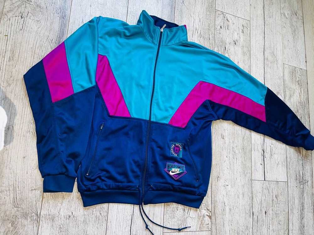 Made In Usa × Nike × Vintage 90s Tracksuit M Supr… - image 8