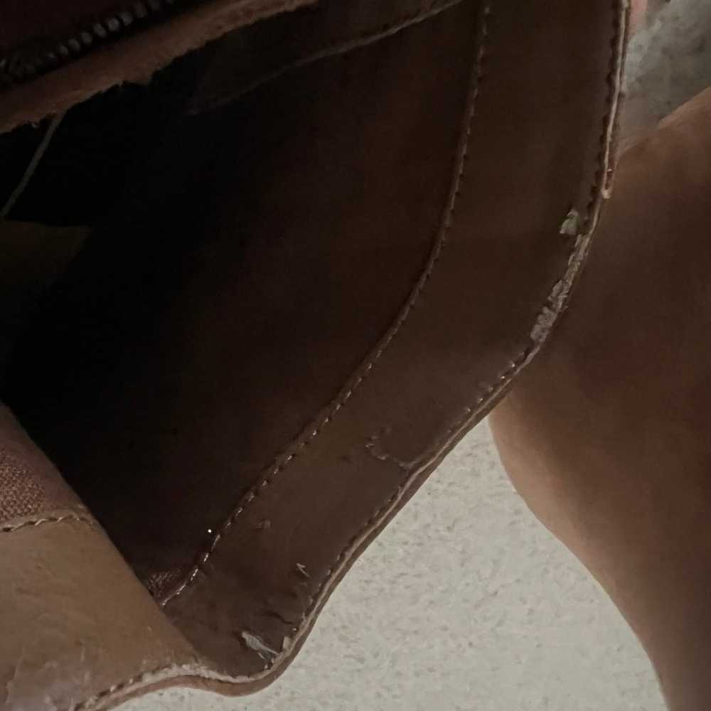 "Dolce Vita" Nubuck Light Brown Fringed Ankle Boo… - image 11