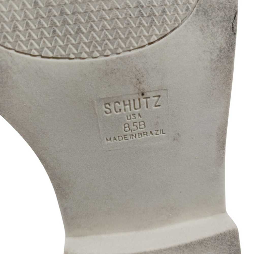 S2566 EUC SCHUTZ McKenzie Floral Combat Boots siz… - image 9