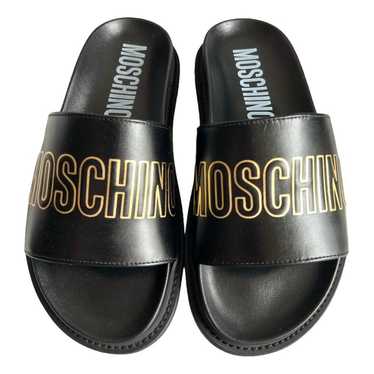 Moschino Leather sandal