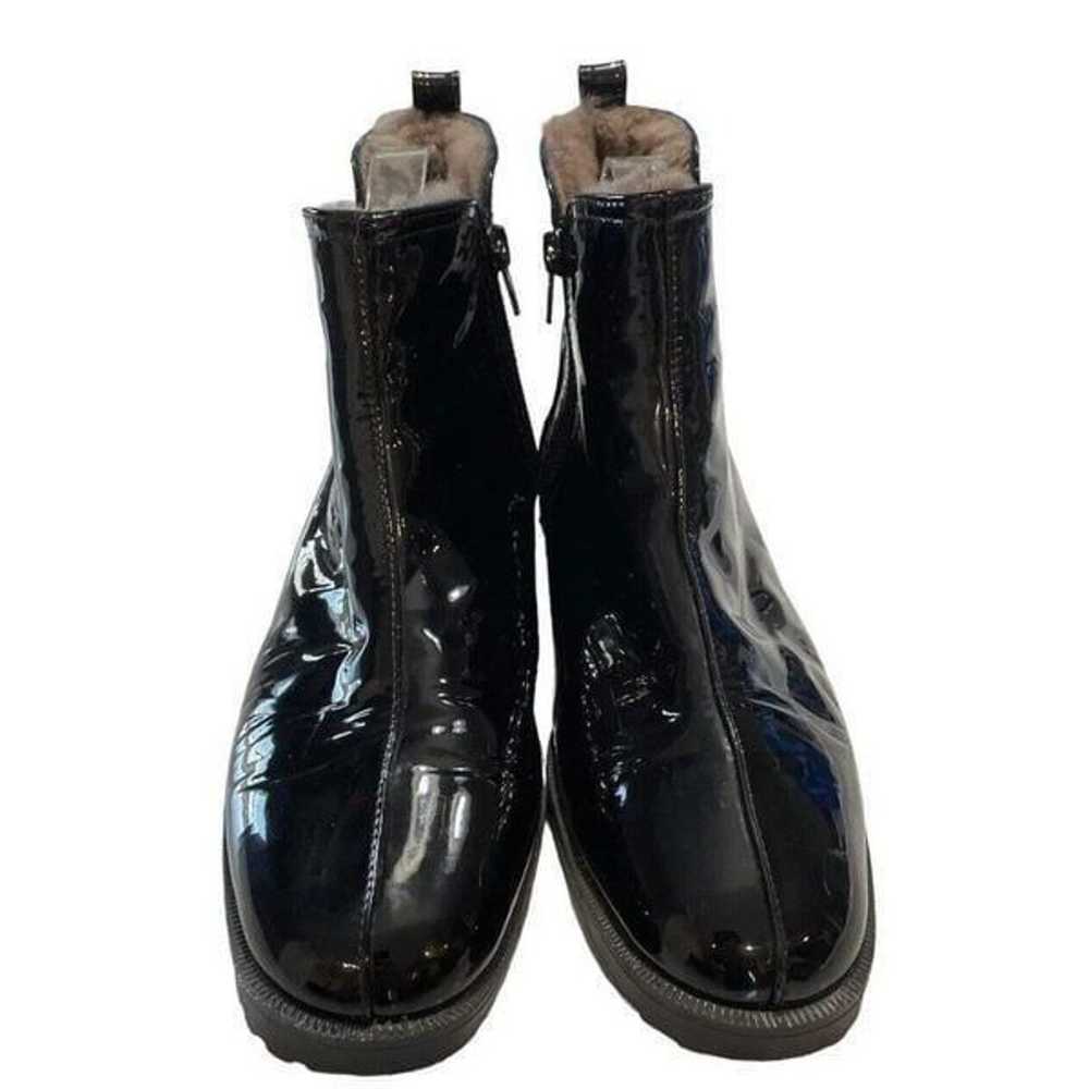 Brunate 28553 Nero Black Patent Leather Lambskin … - image 2