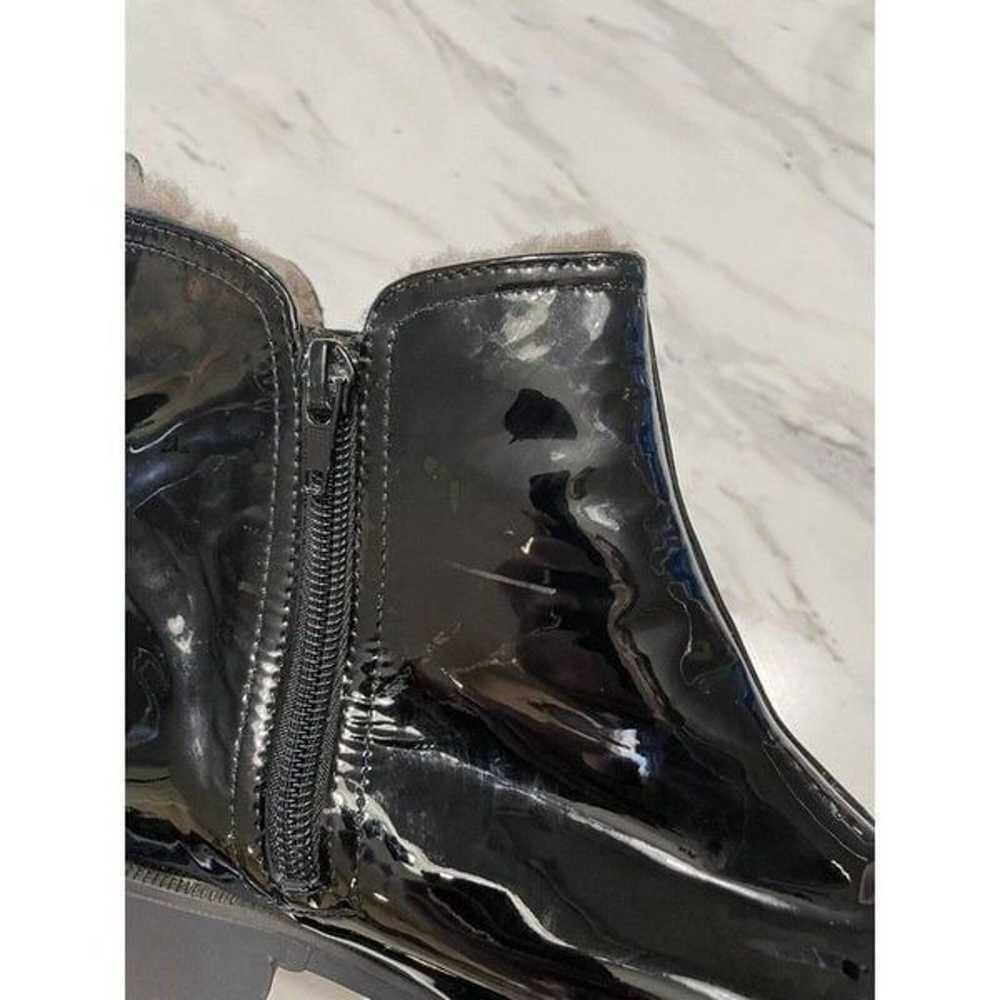 Brunate 28553 Nero Black Patent Leather Lambskin … - image 8