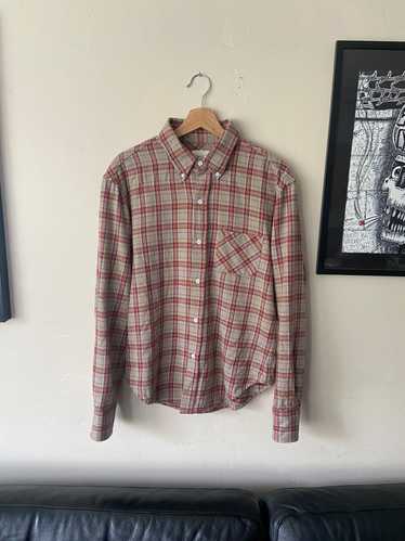 Band Of Outsiders Multi-Color Flannel