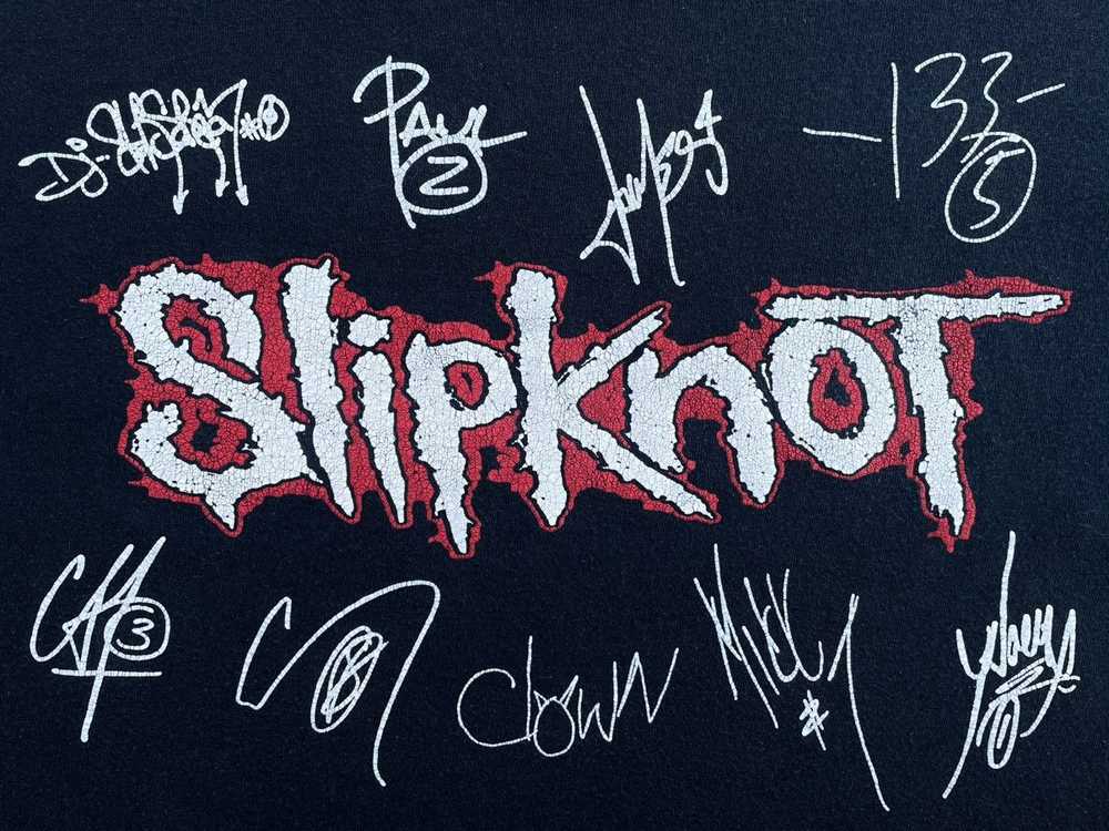 Slipknot × Vintage 2001 People=Shit Slipknot Auto… - image 12