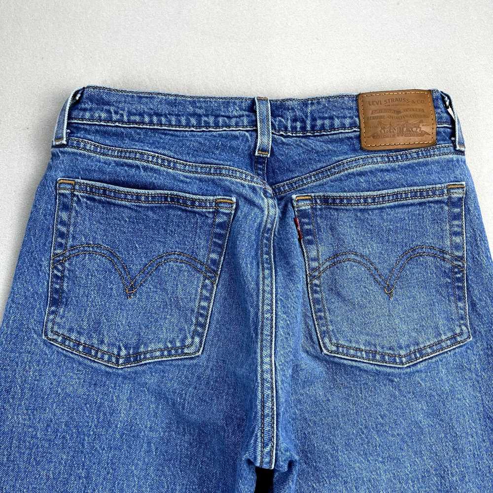 Levi's Levis Wedgie Jeans Womens 27 Blue Denim St… - image 2