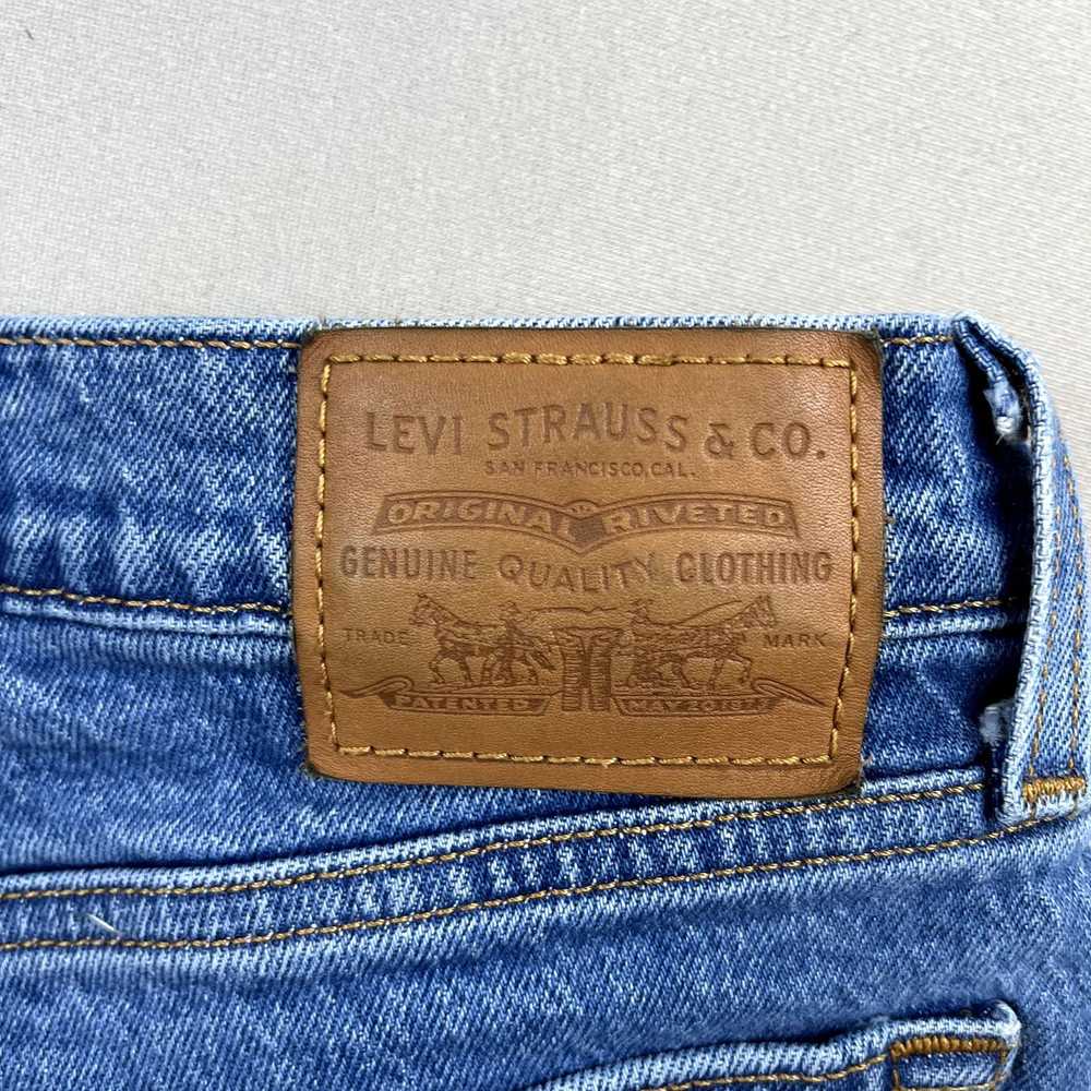 Levi's Levis Wedgie Jeans Womens 27 Blue Denim St… - image 3