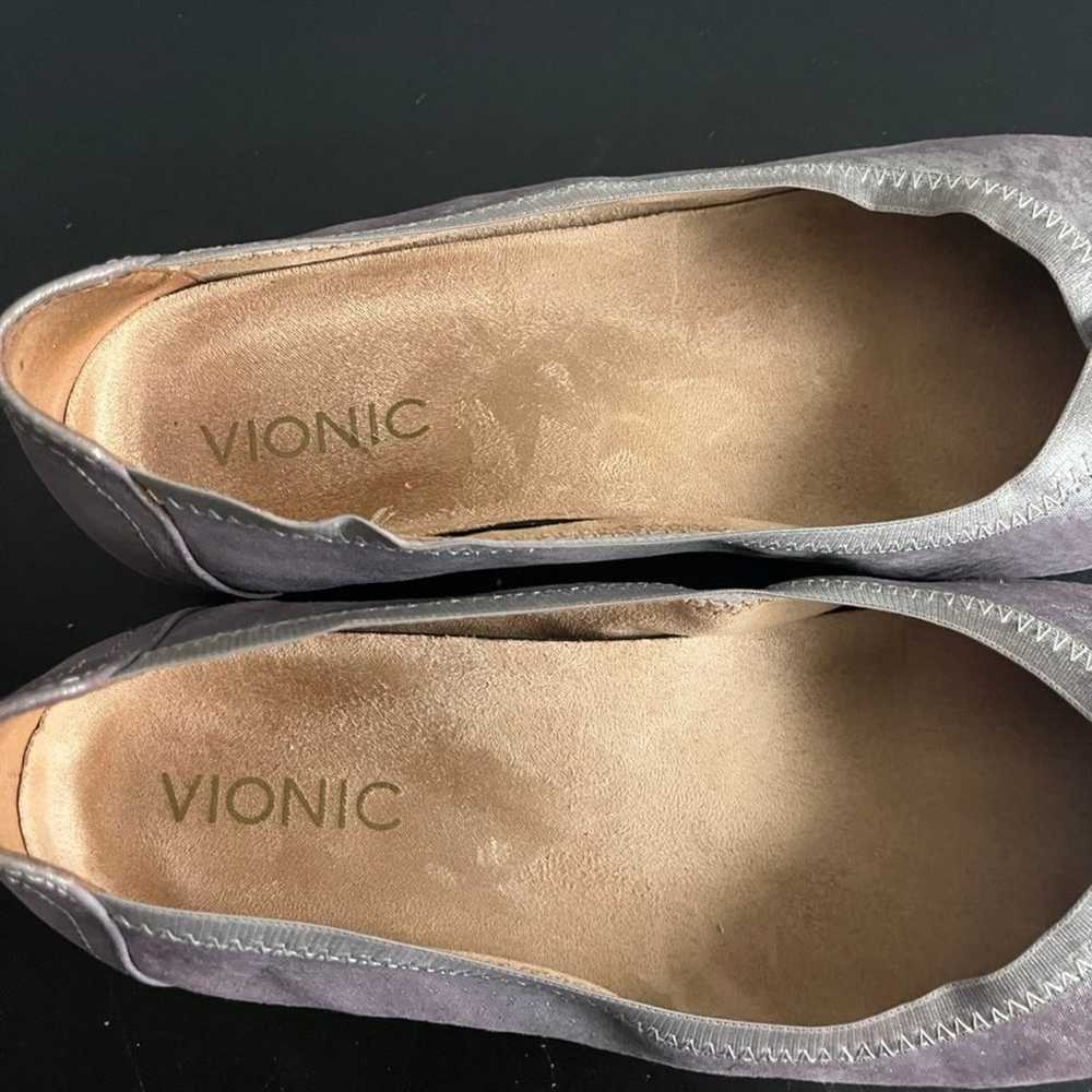 Vionic Women's Caroll Purple Silver Slip On Dress… - image 7
