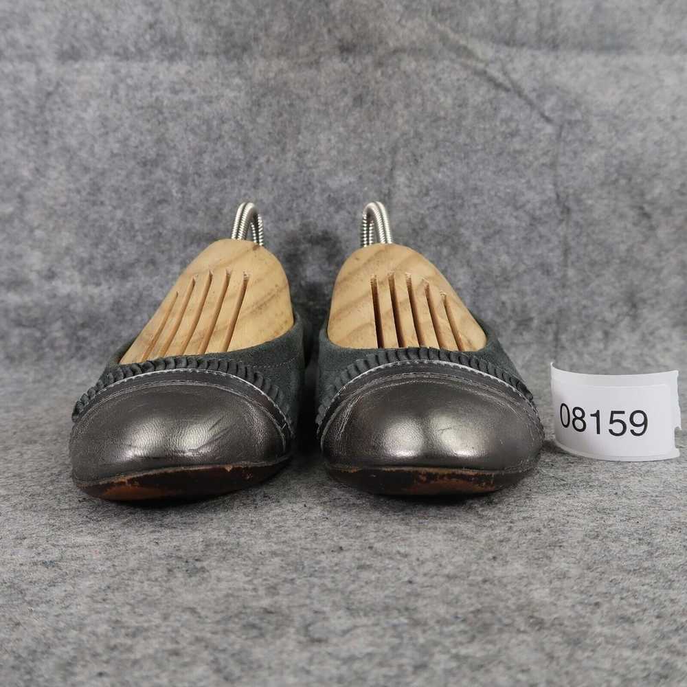 AGL Shoes Womens 36.5 Ballet Flats Ruffle Cap Toe… - image 3