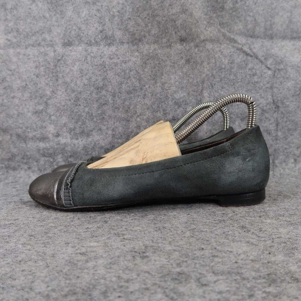 AGL Shoes Womens 36.5 Ballet Flats Ruffle Cap Toe… - image 4