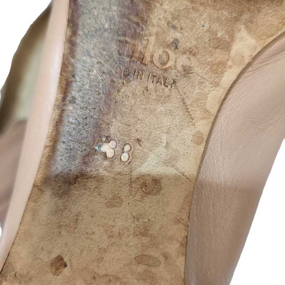 Chloe Womens Ballet Flats Shoes Beige Leather Sli… - image 8
