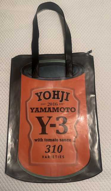 Y-3 Printed PVC Tote Bag