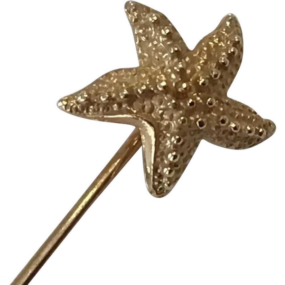 Vintage Sarah Coventry Star Fish Sick Pin or Lape… - image 1