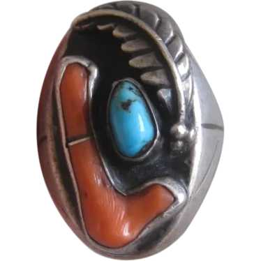 1960's Navajo Men's Ring   REDUCED $425 to $365 - image 1