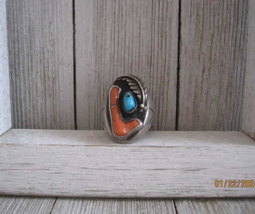 1960's Navajo Men's Ring   REDUCED $425 to $365 - image 3