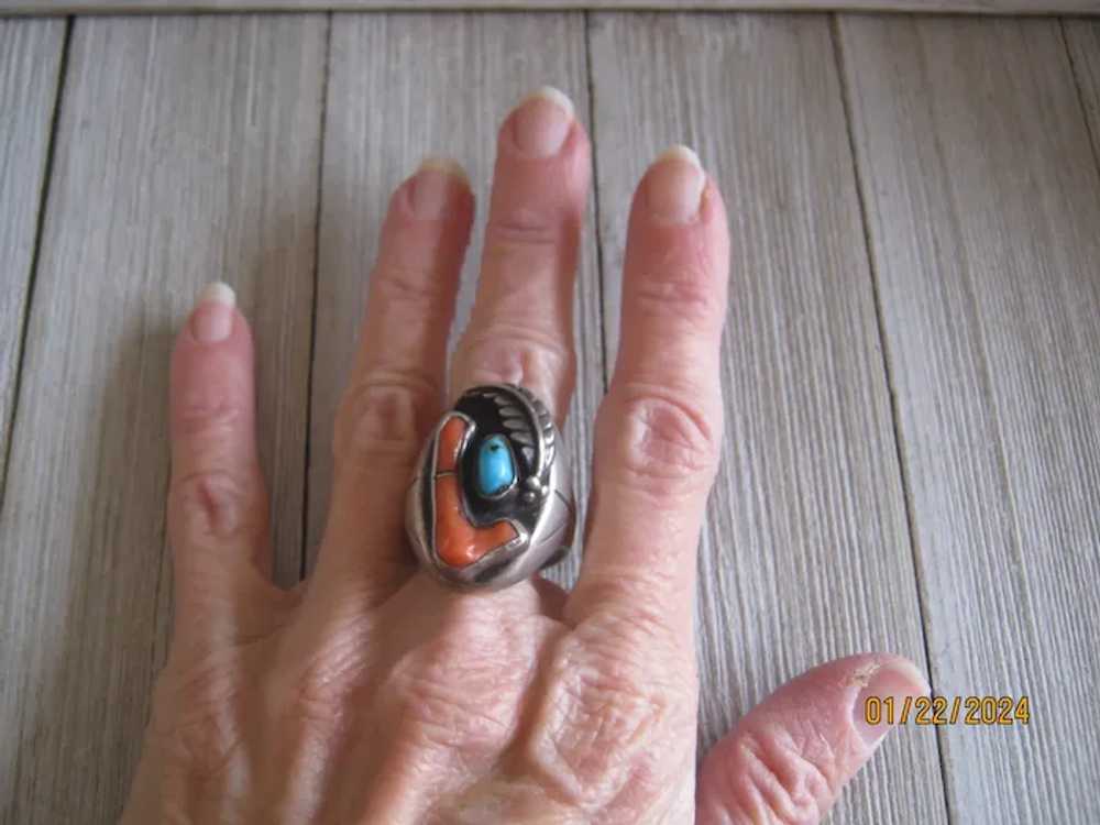 1960's Navajo Men's Ring   REDUCED $425 to $365 - image 8