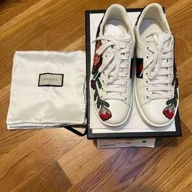 Gucci ace floral sneakers - Gem