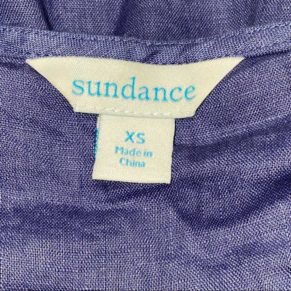 Sundance Women’s Size XS Blue w Mint Green Embroi… - image 6