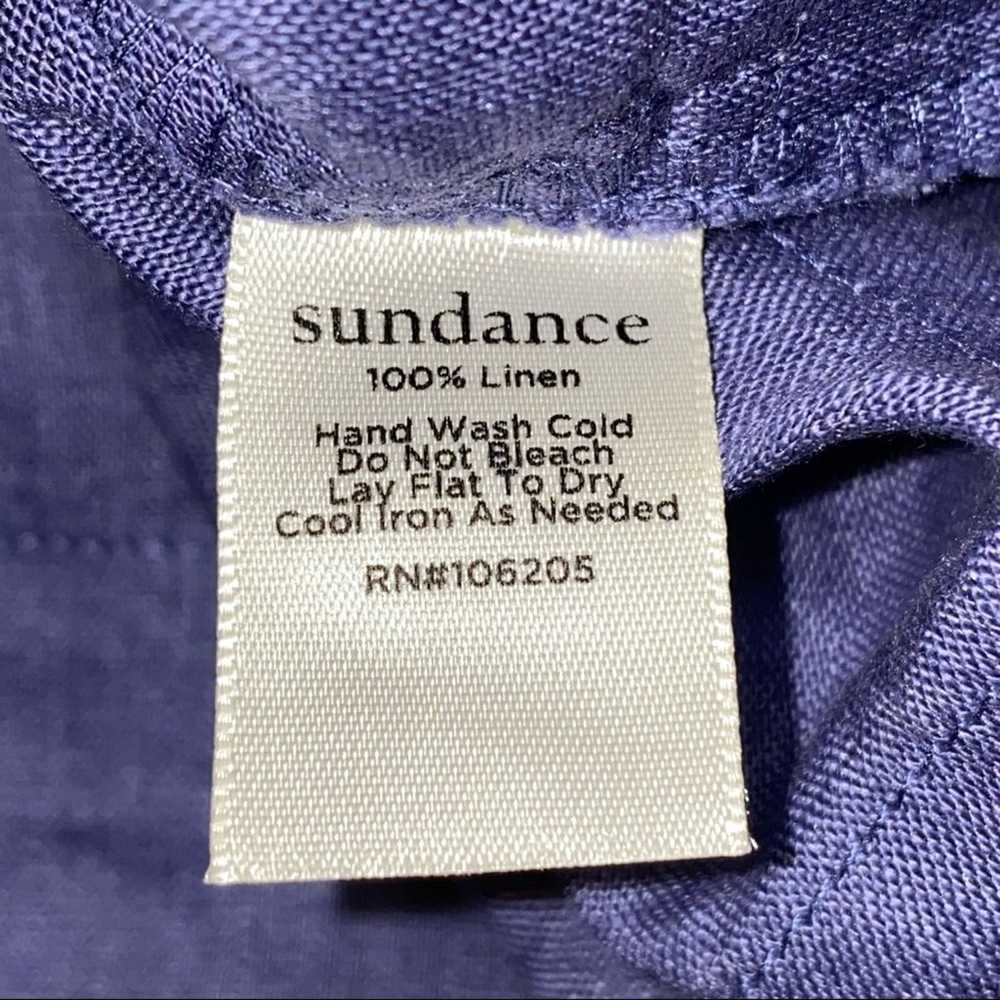 Sundance Women’s Size XS Blue w Mint Green Embroi… - image 7
