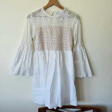 Endless Rose | white boho lace dress