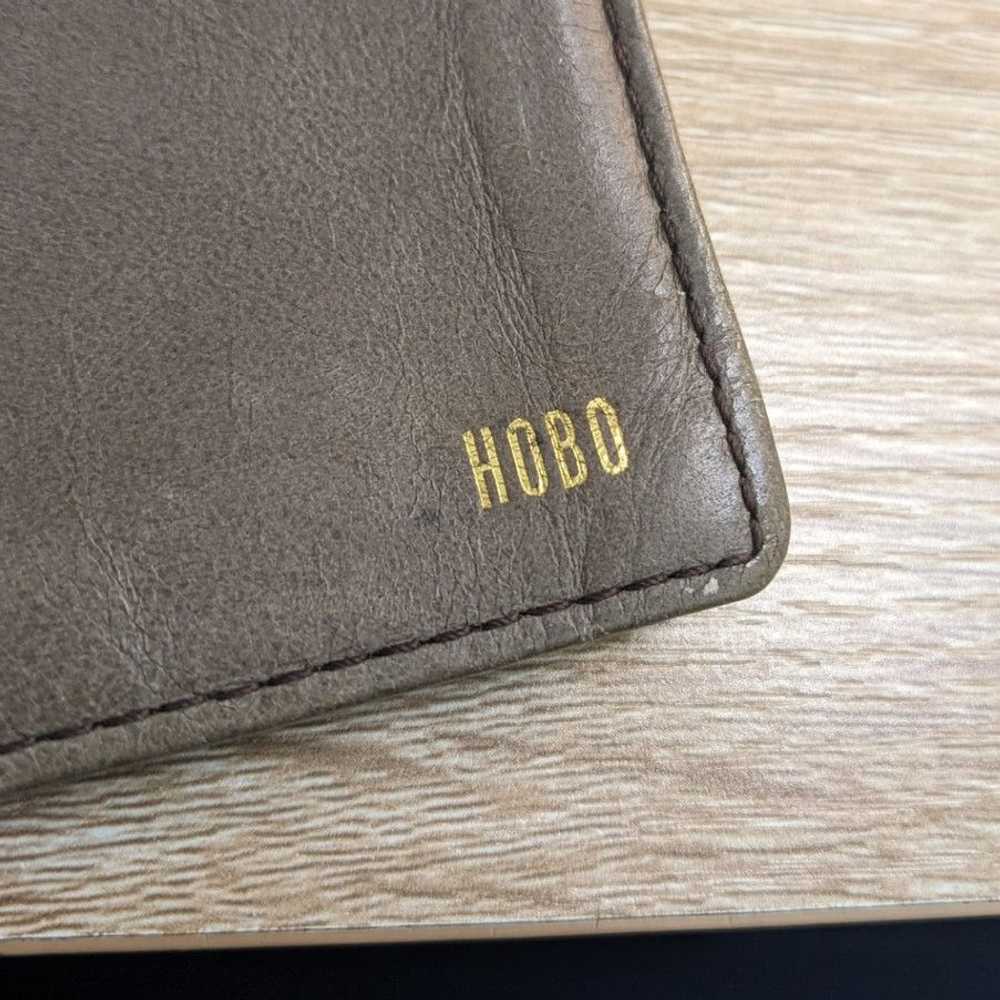 Hobo Hobo Shadow Gray Alta Bifold Leather Wallet - image 5