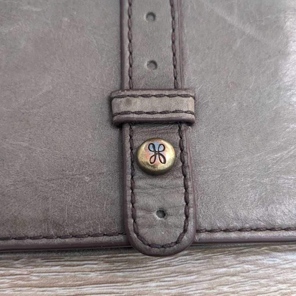 Hobo Hobo Shadow Gray Alta Bifold Leather Wallet - image 7