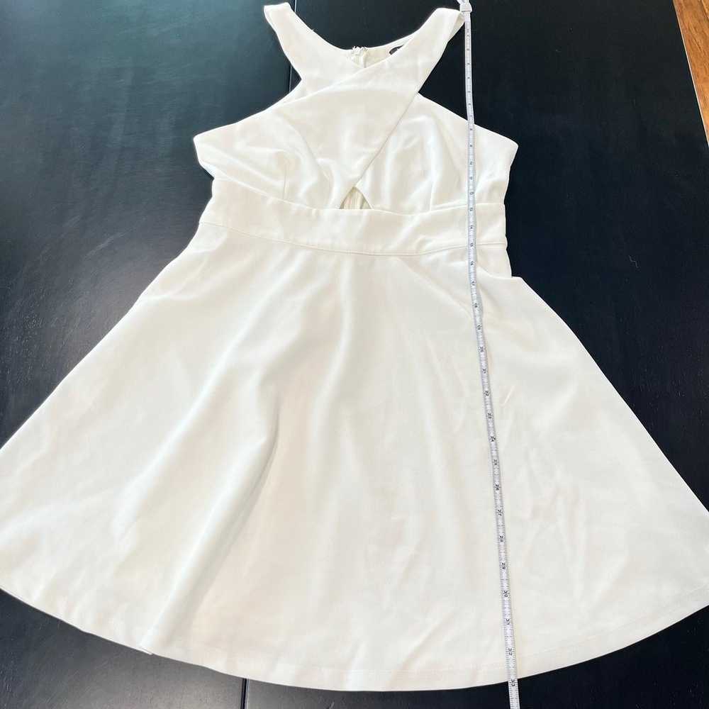 Lulus So Sophisticated White Cutout Skater Dress … - image 9