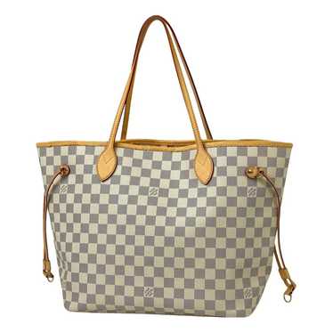 Louis Vuitton Neverfull leather handbag