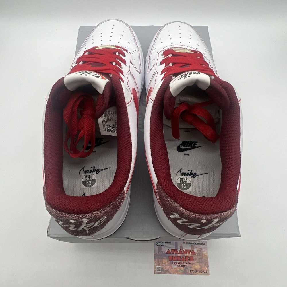 Nike Air Force 1 white university red - image 9