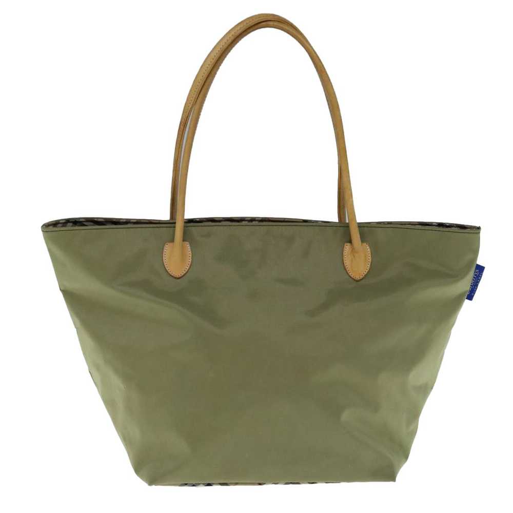 Burberry BURBERRYSs Blue Label Tote Bag Nylon Kha… - image 12