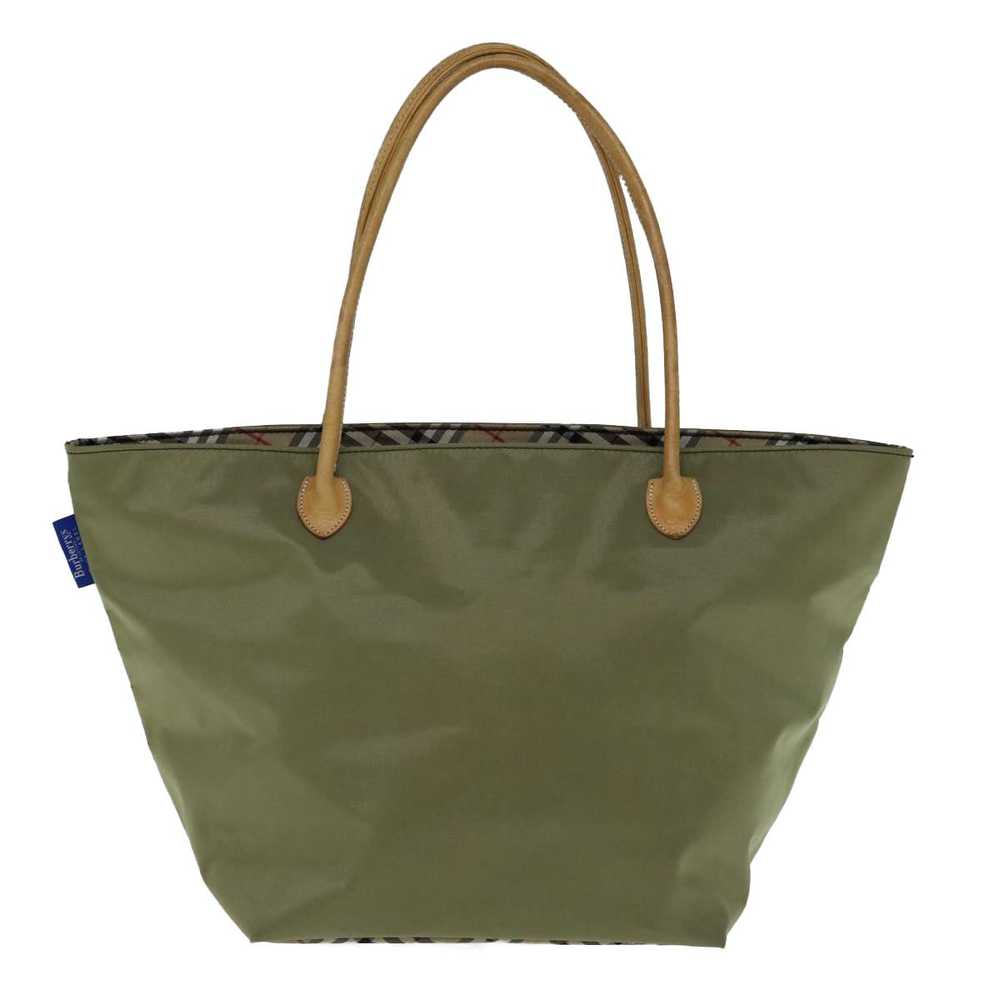 Burberry BURBERRYSs Blue Label Tote Bag Nylon Kha… - image 2