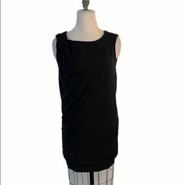 Armani Exchange Black Jersey Dress New NWOT XS