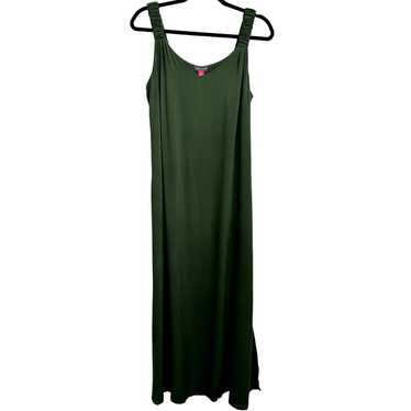 Vince Camuto Size Small Olive Green Maxi Dress