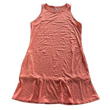 Reel Legends Dress Womens Large Orange Pink Reel T