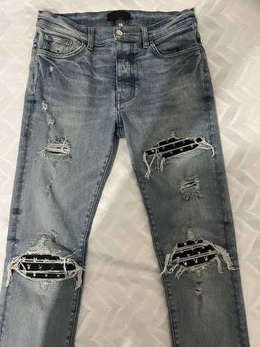 Amiri Amiri Mx1 Playboy Patch Jeans - image 1