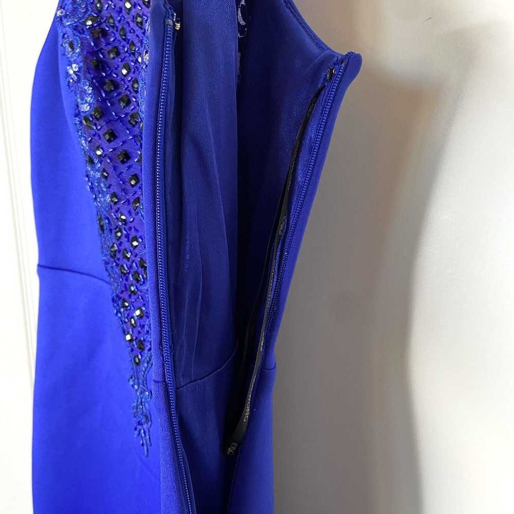 Sue Wong Nocturne Beaded Embroidered Dress Cobalt… - image 7