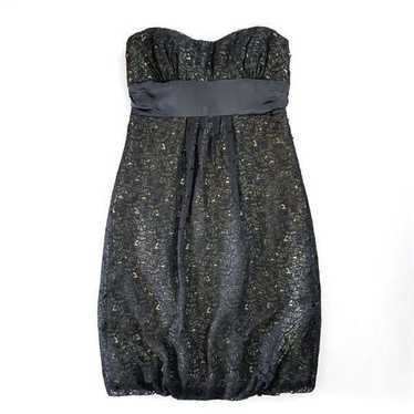 Nicole Miller Y2K Strapless Silk Mini Dress