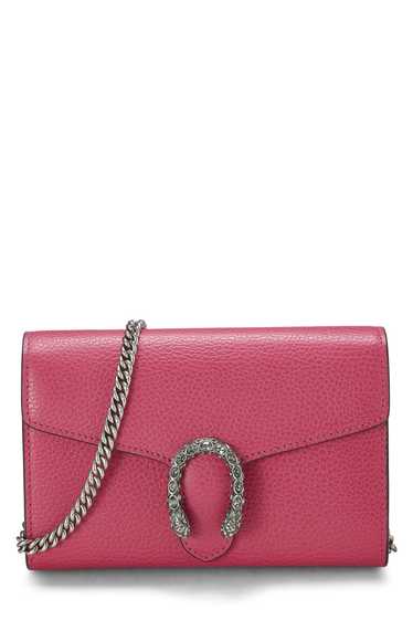 Pink Leather Dionysus Wallet on Chain (WOC)