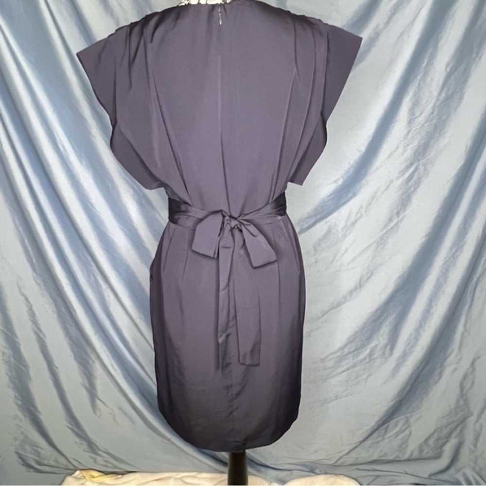 Eliza J Drape Sleeve Sash Belt Dress - image 2
