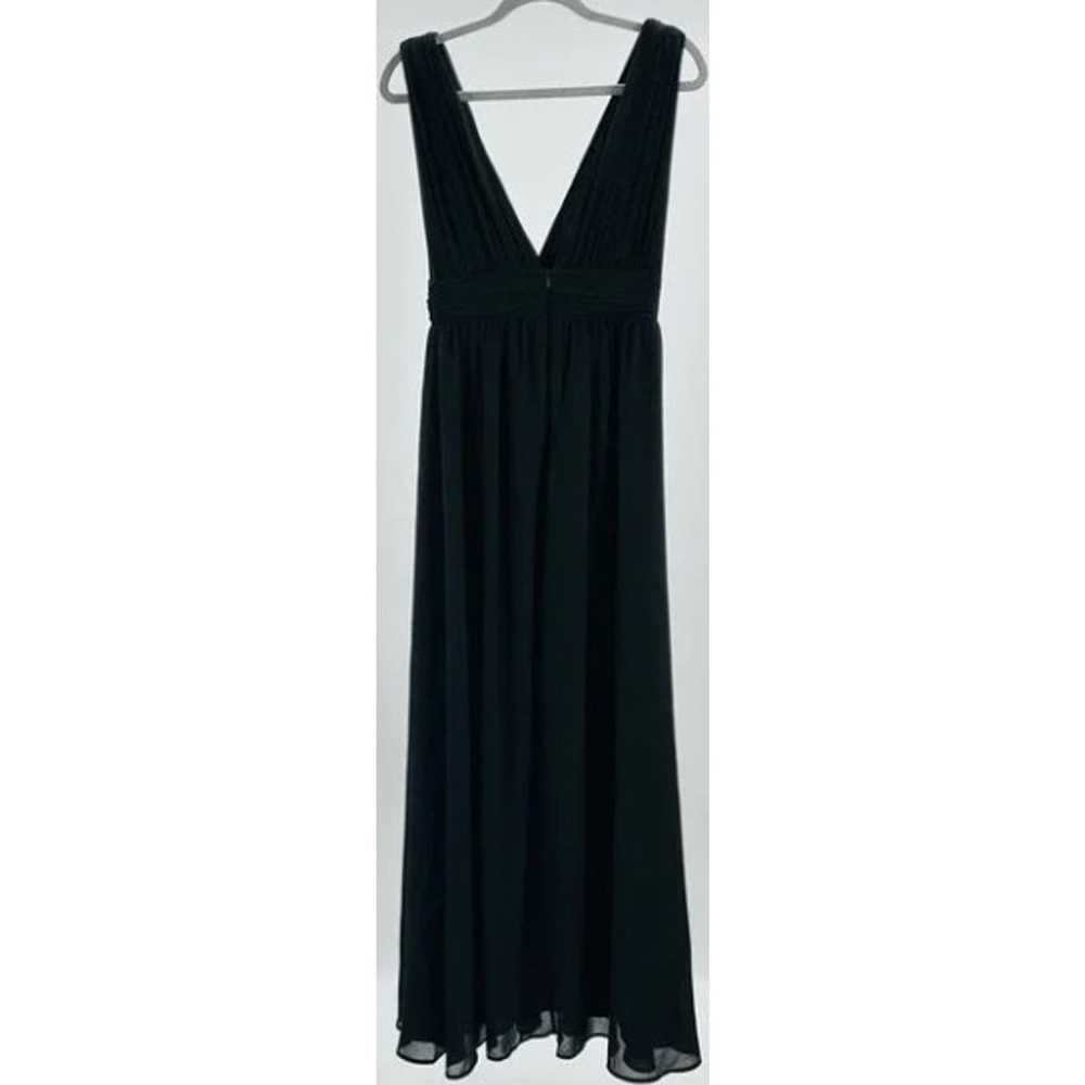 LULU'S L Heavenly Hues VNeck Maxi Black Gown Form… - image 5