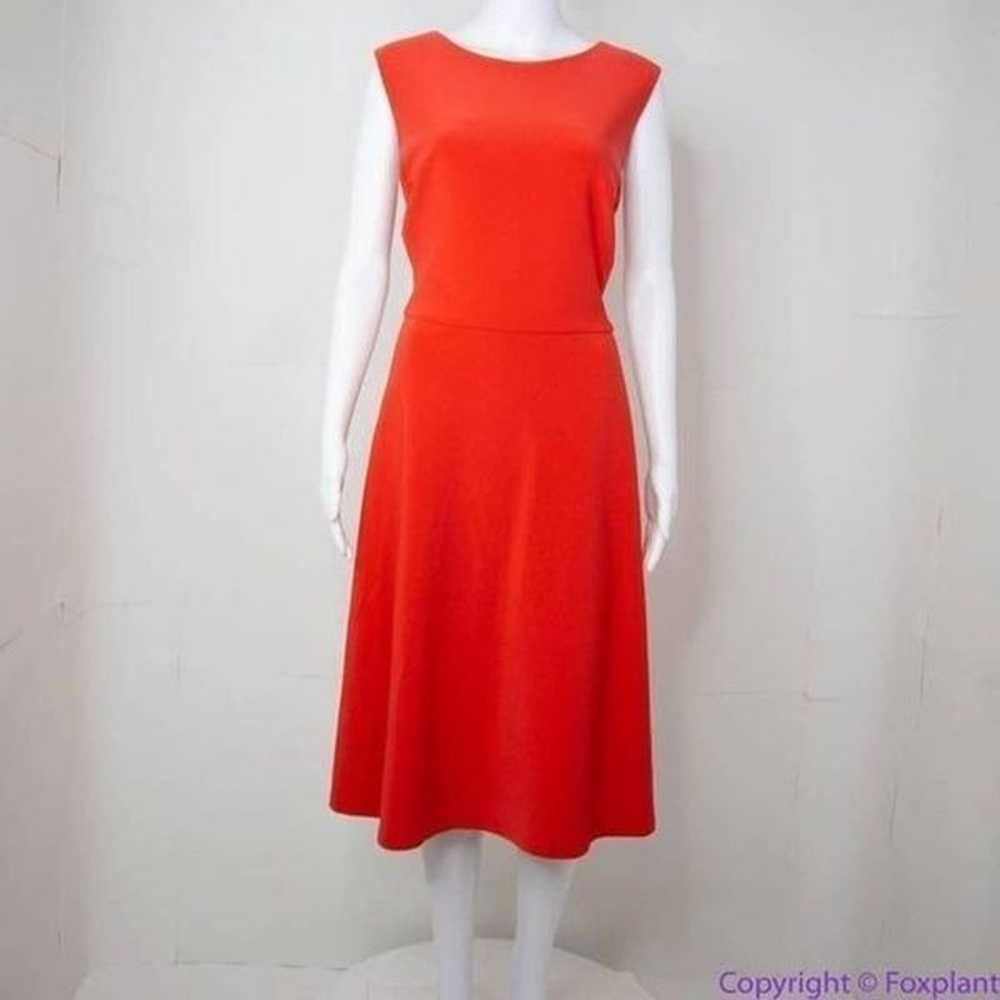 Lauren Ralph Lauren orange red sleeveless fit and… - image 11