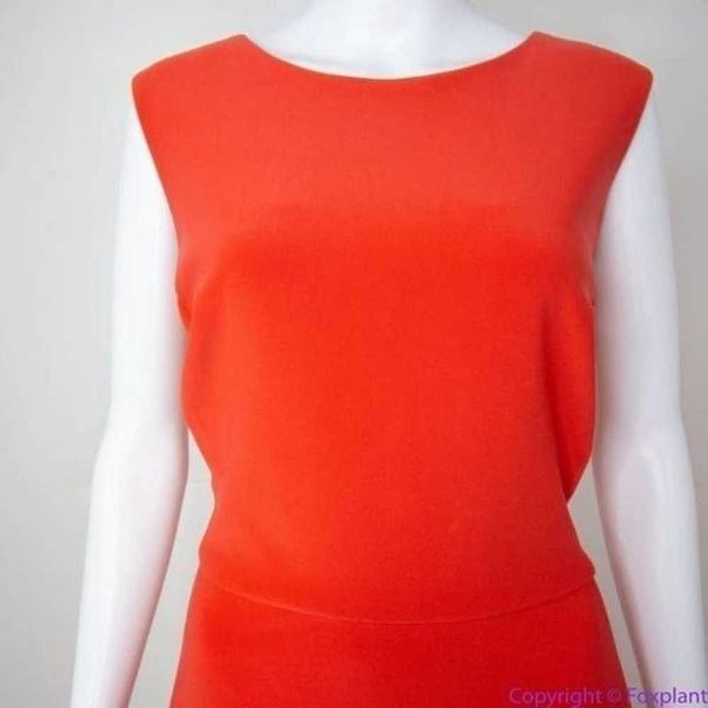 Lauren Ralph Lauren orange red sleeveless fit and… - image 4