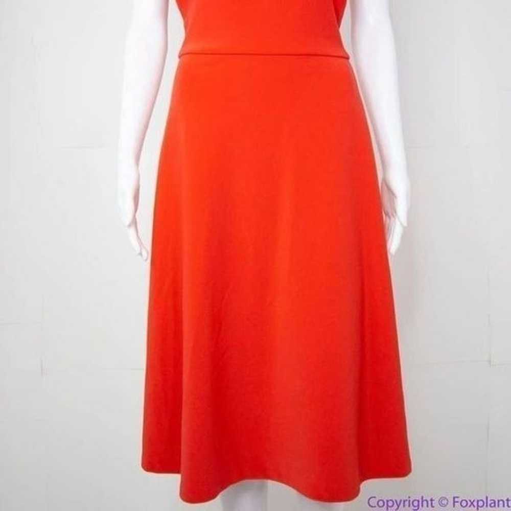 Lauren Ralph Lauren orange red sleeveless fit and… - image 5