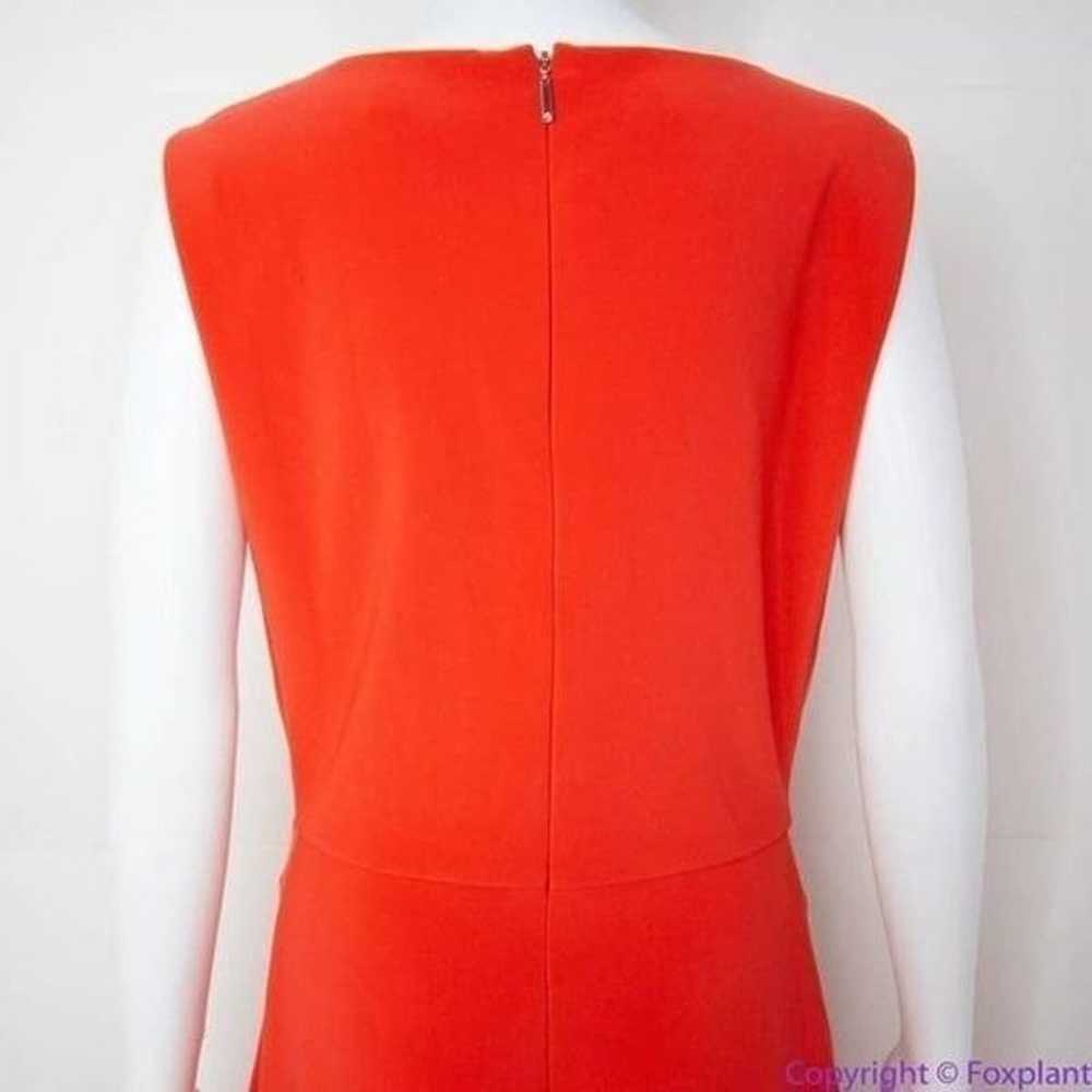 Lauren Ralph Lauren orange red sleeveless fit and… - image 6