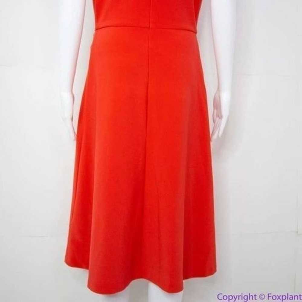 Lauren Ralph Lauren orange red sleeveless fit and… - image 7